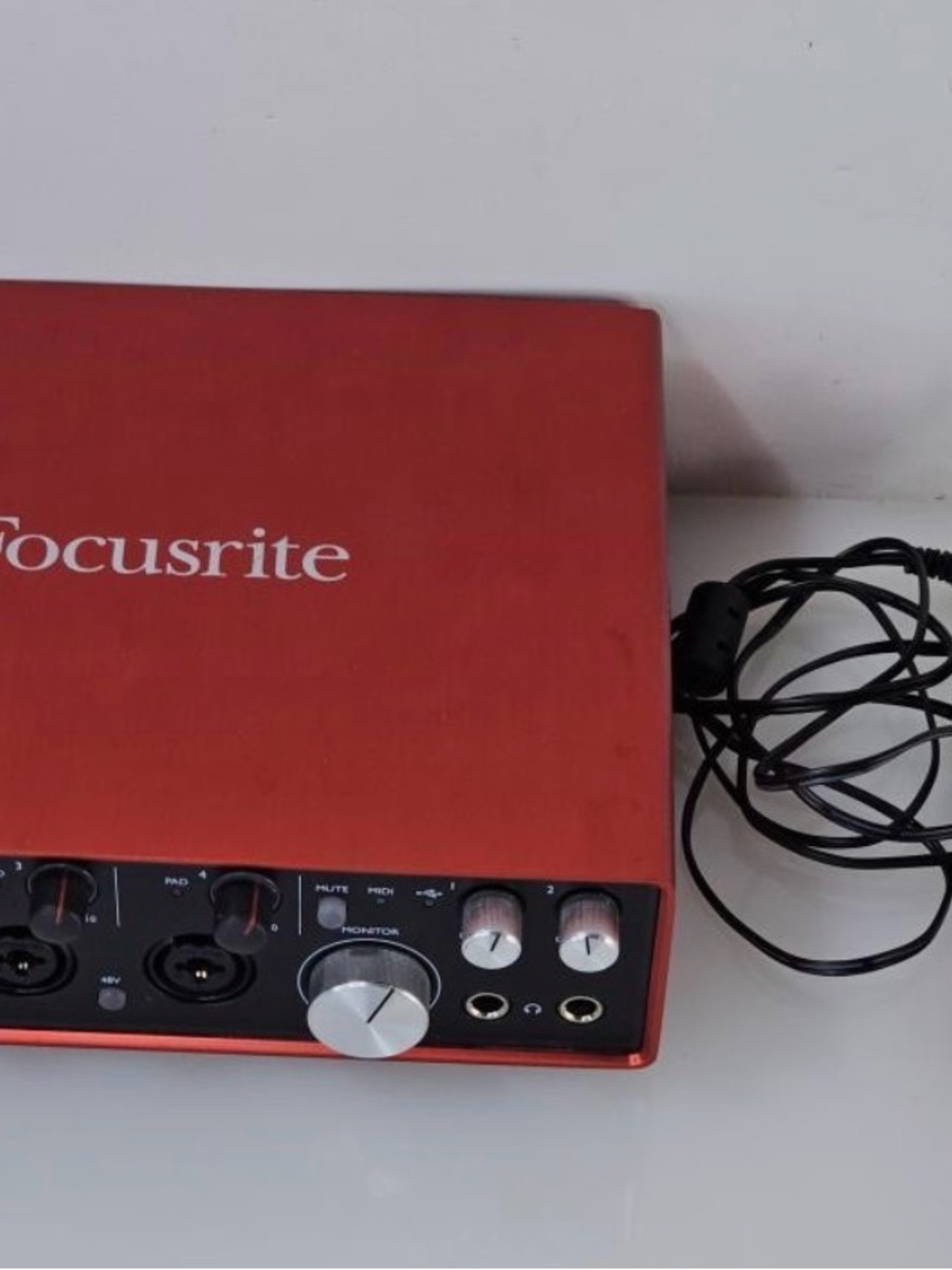 Focusrite Scarlett 18i8 18x8 USB Audio Interface Studio midi sound clear